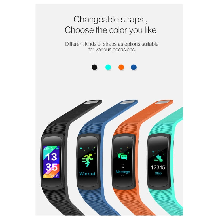 SMA-B3 Fitness Tracker 0.96 inch Bluetooth Smart Bracelet, IP67 Waterproof, Support Activity Traker / Heart Rate Monitor / Blood Pressure Monitor / Remote Capture (Blue) by bashfashion