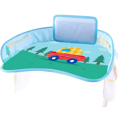 Children Waterproof Dining Table Toy Organizer Baby Safety Tray Tourist Painting Holder with Touch Screen Transparent Bag (Taix) by bashfashion