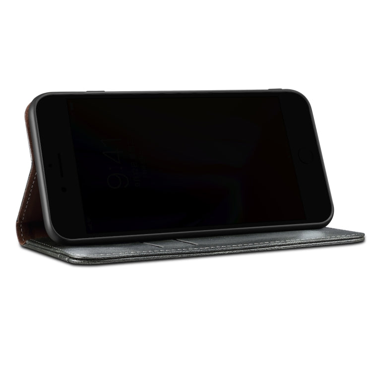 For Xiaomi Mi 10S Simple Wax Crazy Horse Texture Horizontal Flip Leather Case with Card Slots & Wallet(Dark Green) by bashfashion