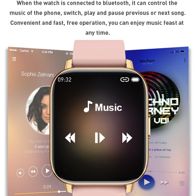 Rowatch 2S 1.65 inch TFT Screen Smart Watch, Support Blood Pressure Monitoring/Sleep Monitoring(Black) by bashfashion