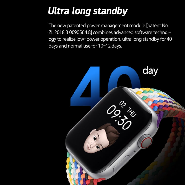 W17 Pro Max 1.9 inch Bluetooth Call Message Reminder Silicone Smart Watch(White) by bashfashion