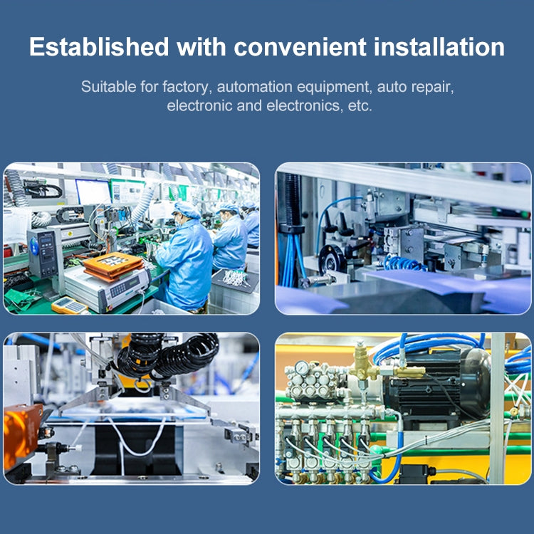 LAIZE PP-40 10pcs C-type Self-lock Air Tube Pneumatic Quick Fitting Connector by LAIZE