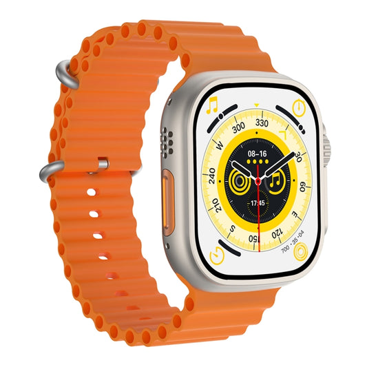 S800 Ultra Max 1.96 inch TFT Screen Smart Watch, Support Heart Rate / Blood Pressure Monitoring(Orange) by bashfashion