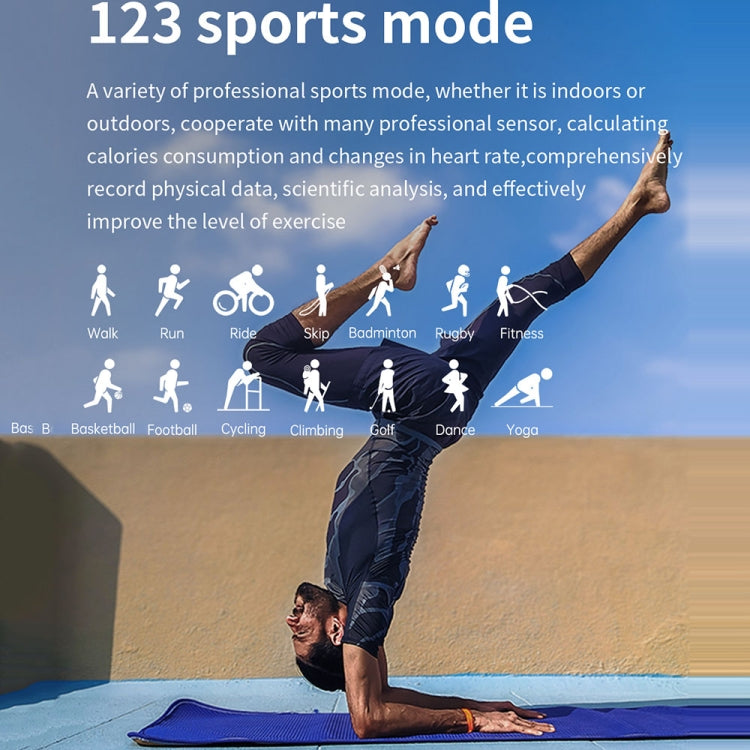 T19 Pro 1.96 inch IP67 Waterproof Silicone Band Smart Watch, Supports Dual-mode Bluetooth Call / Heart Rate Monitoring(Pink) by bashfashion