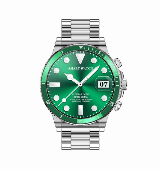 L67 Pro 1.53 inch Steel Band Smart Watch, Support Sleep / Heart Rate Monitoring(Silver) by bashfashion