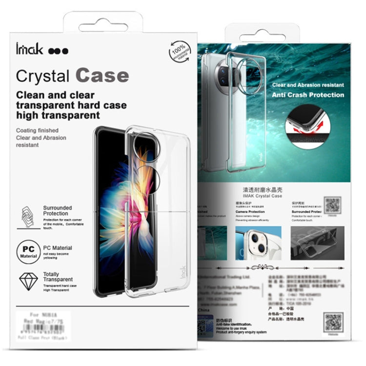 For Motorola Edge 50 Ultra 5G imak Wing II Wear-resisting Crystal Protective Case by imak