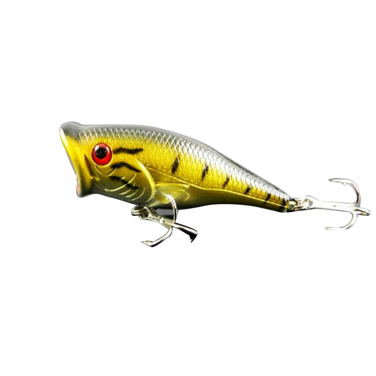 HENGJIA Plastic Artificial Fishing Lures Popper Bionic Fishing Bait with Hooks, Length: 6.5 cm, Random Color Delivery by HENGJIA