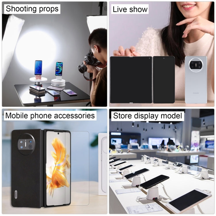 For Huawei Mate X3 Black Screen Non-Working Fake Dummy Display Model (White) by bashfashion