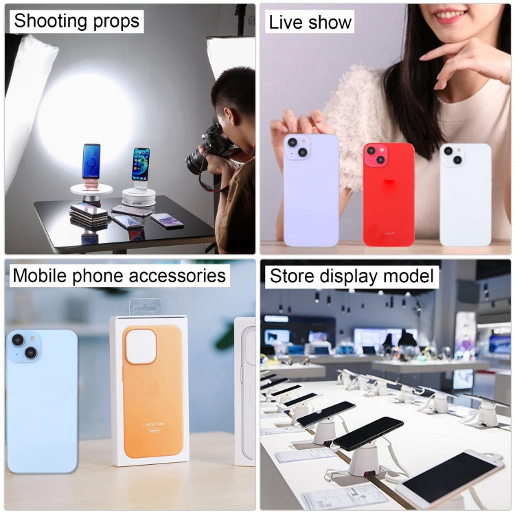 For iPhone 14 Plus Black Screen Non-Working Fake Dummy Display Model (Red) by bashfashion