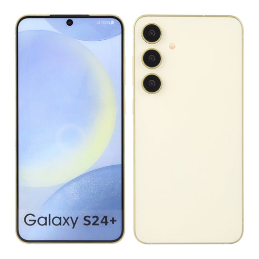 For Samsung Galaxy S24+ 5G Color Screen Non-Working Fake Dummy Display Model (Yellow) by bashfashion