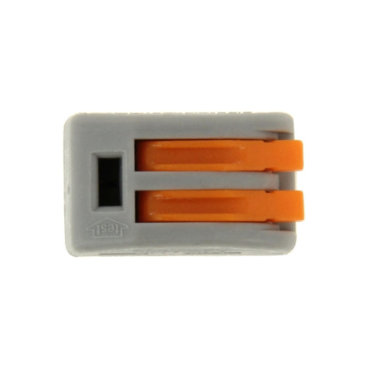 10 PCS Universal Compact 2 Pin Push Clamp Solderless Wire Connector by bashfashion