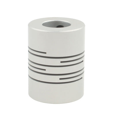 CNC Stepper Motor Flexible Coupling Coupler (6x10mm)(Silver) by bashfashion