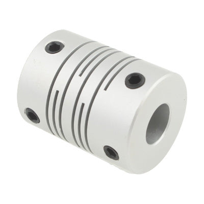 CNC Stepper Motor Flexible Coupling Coupler (6x8mm)(Silver) by bashfashion