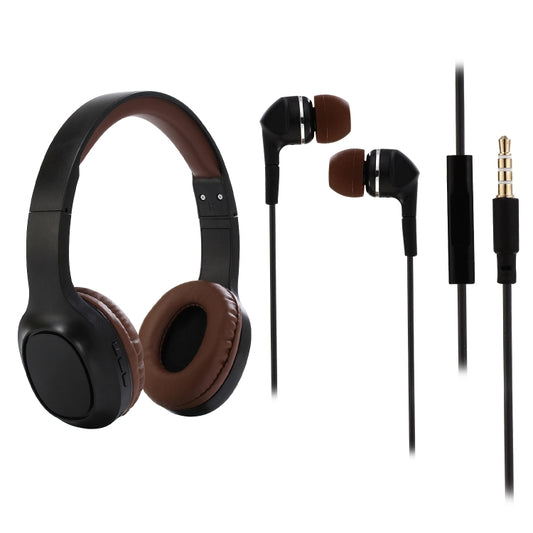 BT1605 Head-mounted Foldable Stereo Bluetooth Wireless Headset Bluetooth 5.0 with Microphone 3.5mm Audio Jack by bashfashion