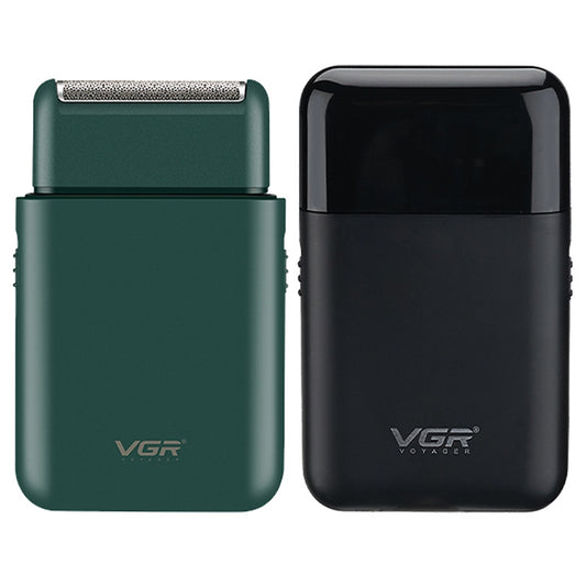 VGR V-390 5W USB Portable Reciprocating Electric Shaver (Black) by VGR