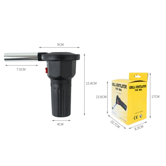 Outdoor Electric Drum Fan BBQ Portable Barbecue Hair Dryer by bashfashion