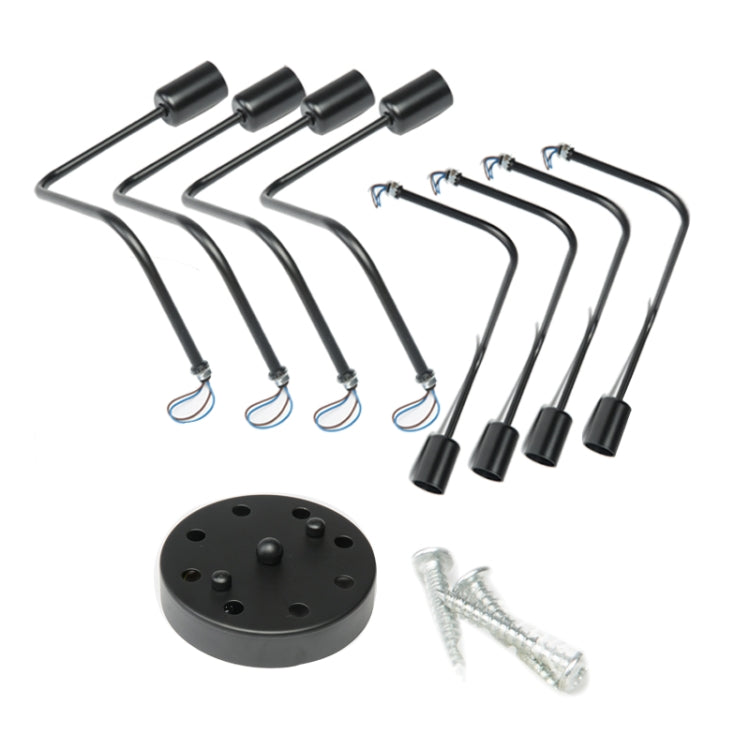 Modern Minimalist Shaped Spider Ceiling Lamp Chandelier, AC 220V, Light Source:with LED White Bulbs(6 Heads) by bashfashion