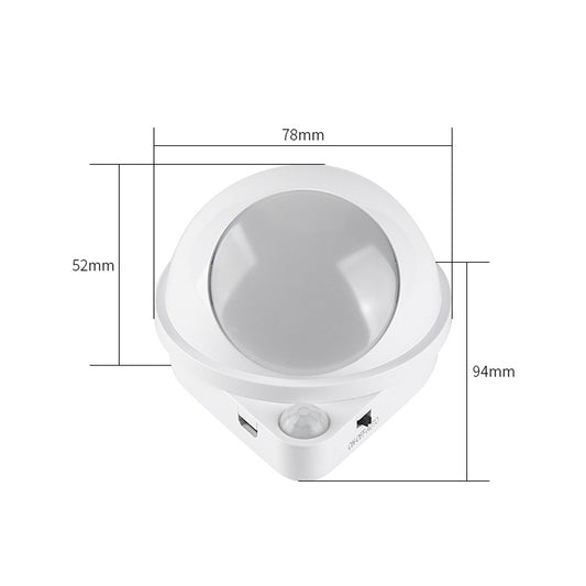 DMK-022PL LED Charge Automatic Stair Night Light(White Light) by bashfashion