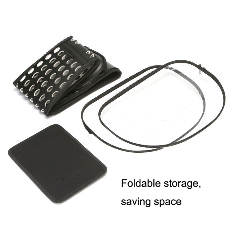 Pet Transparent Space Capsule Outing Package, Size: Large(Grey) by bashfashion