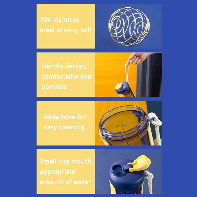 UPSTYLE CMSH-1763 550ML Milkshake Mixing Cups(Yellow) by UPSTYLE