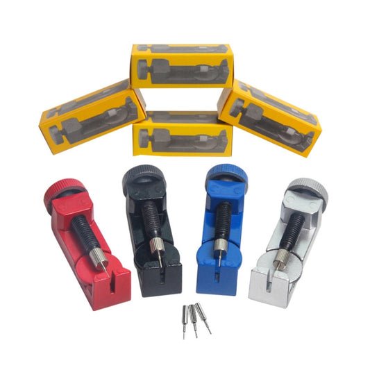 Metal Adjustable Height Watch Band Link Pin Remover(Red) by bashfashion