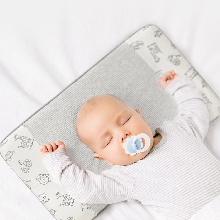 Baby Growth Pillow Slow Rebound Memory Foam Pillow, Dimensions: 46 x28.5 x4/7cm(Animals) by bashfashion