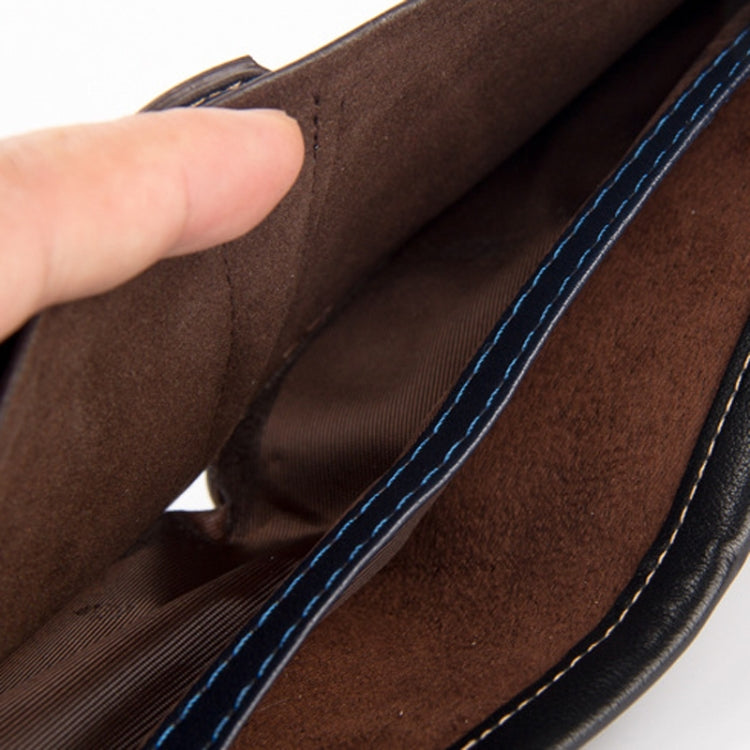 Baellerry KL017 Casual Short Embossed Wallet Horizontal Wallet For Men(Blue) by Baellerry