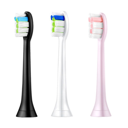 Toothbrush Head For Philips HX3/HX6/HX9 Series(Diamond Bright Black) by bashfashion