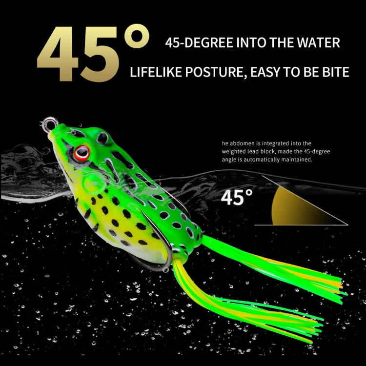 Thunder Frog Road Lure Fake Bait Simulation Soft Bait, Specification: 17.5g 6.5 cm(F) by bashfashion
