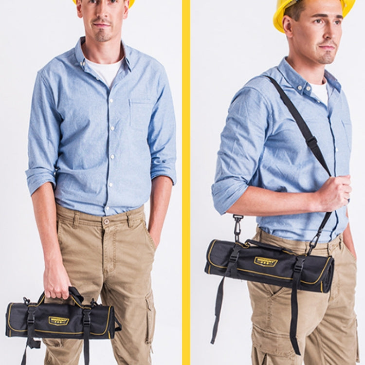 WINHUNT WH005 Rolling Multifunctional Padded Canvas Storage Tool Kit(68.5x36cm) by WINHUNT