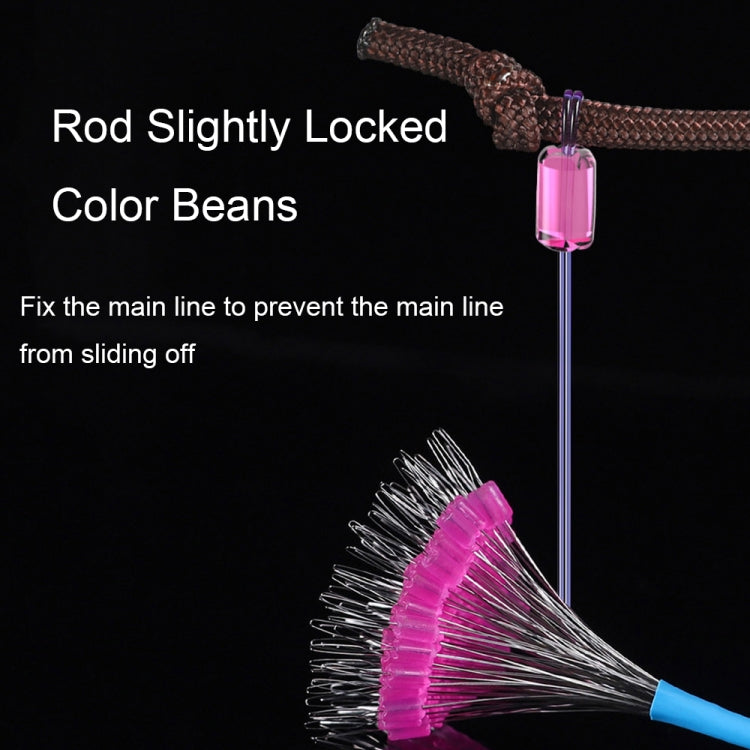 5sets/500pcs Space Bean Positioning Rod Slightly Bean Fishing Gear Supplies, Size: S(Spot Transparent Unloading) by bashfashion