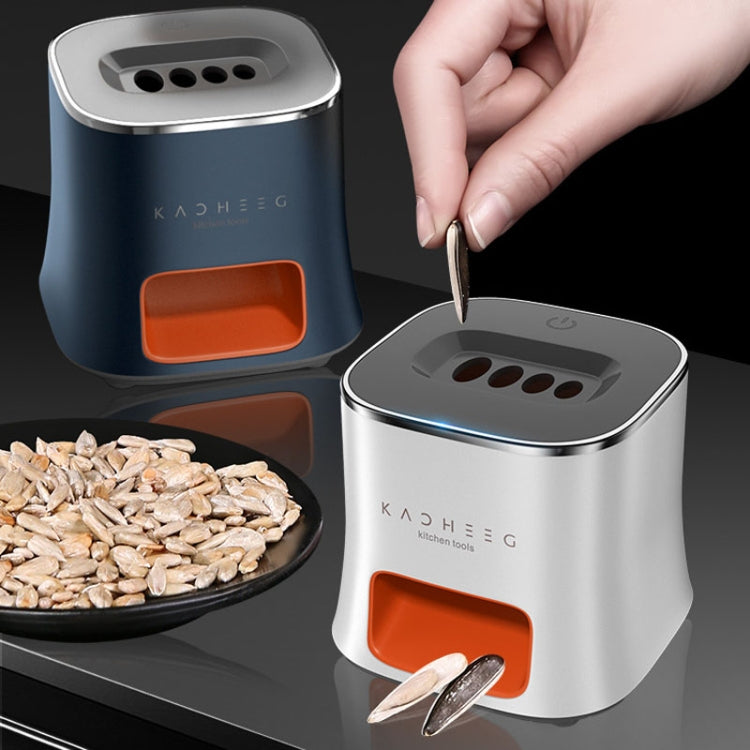 Kacheeg Electrical Melon Seed Machine Automatic Peeling And Hulling Tool(White) by Kacheeg