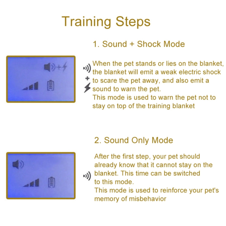 20x48 inch Pet Training Supplies Repellent Mat With Monitor Pet Isolation Static Blanket Cat Dog Sofa Cushion by bashfashion