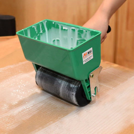 MYTEC Manual Glue Applicator Roller Type Gluer Small Manual Gluing Machine, Style: 3 inch Non-adjustable by MYTEC
