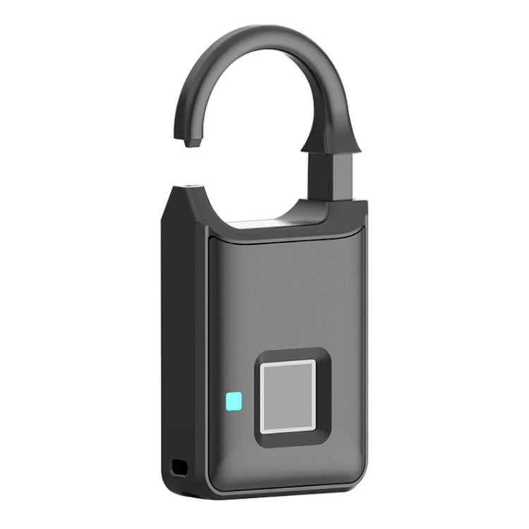 P5 3.7V Micro USB Charging Semiconductor Fingerprint Sensing Small Padlock by bashfashion