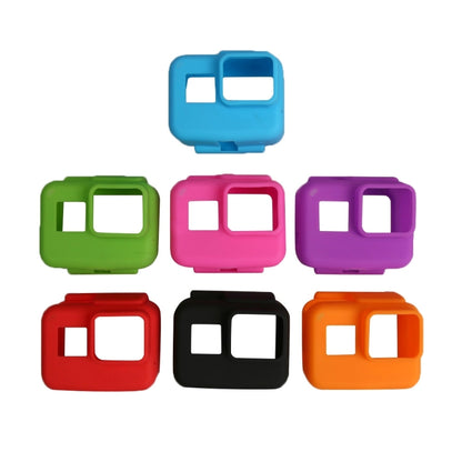 Original for GoPro HERO5 Silicone Border Frame Mount Housing Protective Case Cover Shell(Blue) by bashfashion