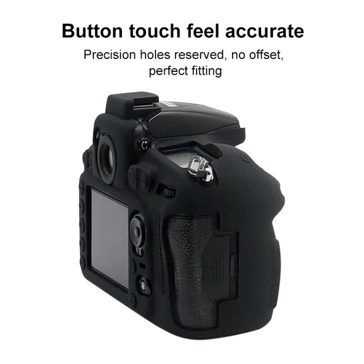 Soft Silicone Protective Case for Nikon D810 (Red) by bashfashion