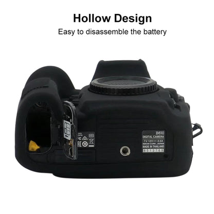 Soft Silicone Protective Case for Nikon D810 (Red) by bashfashion