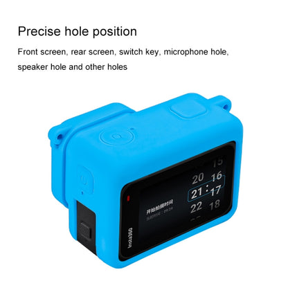 For Insta360 Ace Body Silicone Protective Case with Lens Cap (White) by bashfashion