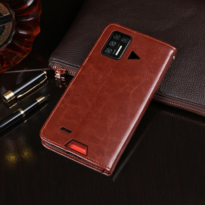 For Umidigi Bison GT idewei Crazy Horse Texture Horizontal Flip Leather Case with Holder & Card Slots & Wallet(Red) by idewei