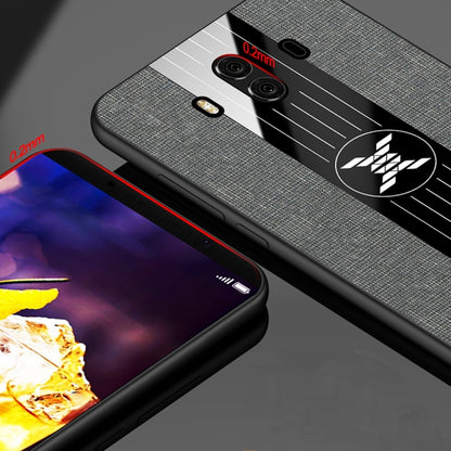 For Huawei Mate 10 Pro XINLI Stitching Cloth Textue Shockproof TPU Protective Case(Red) by XINLI