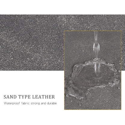 ST06SDJ Frosted PU Business Laptop Bag with Detachable Shoulder Strap, Size:14.1-15.4 inch(Dark Gray) by bashfashion