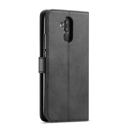 For Huawei Mate 20 Lite / Maimang 7 LC.IMEEKE Calf Texture Horizontal Flip Leather Case, with Holder & Card Slots & Wallet(Black) by LC.IMEEKE