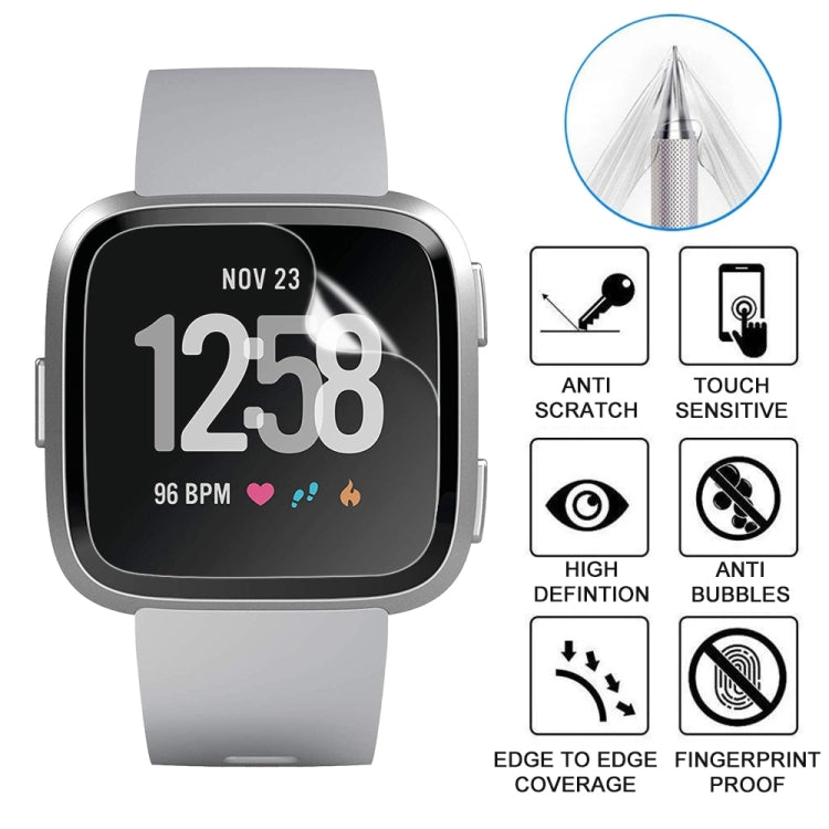 For Fitbit Versa Soft Hydrogel Film Watch Screen Protector by bashfashion