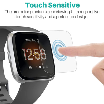 For Fitbit Versa Soft Hydrogel Film Watch Screen Protector by bashfashion