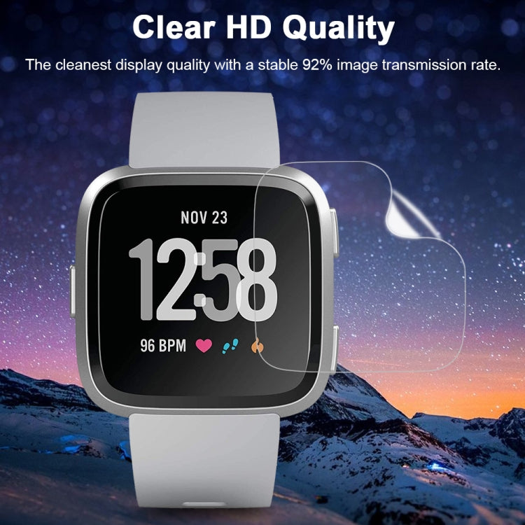 For Fitbit Versa Soft Hydrogel Film Watch Screen Protector by bashfashion