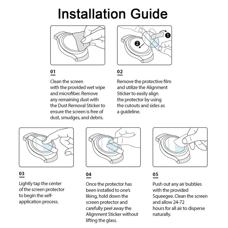 For Fitbit Versa Soft Hydrogel Film Watch Screen Protector by bashfashion