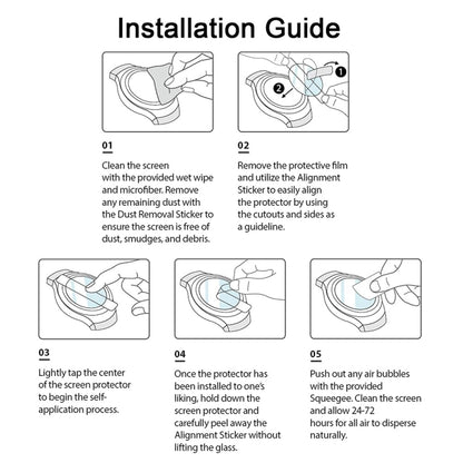 For Fitbit Versa Soft Hydrogel Film Watch Screen Protector by bashfashion