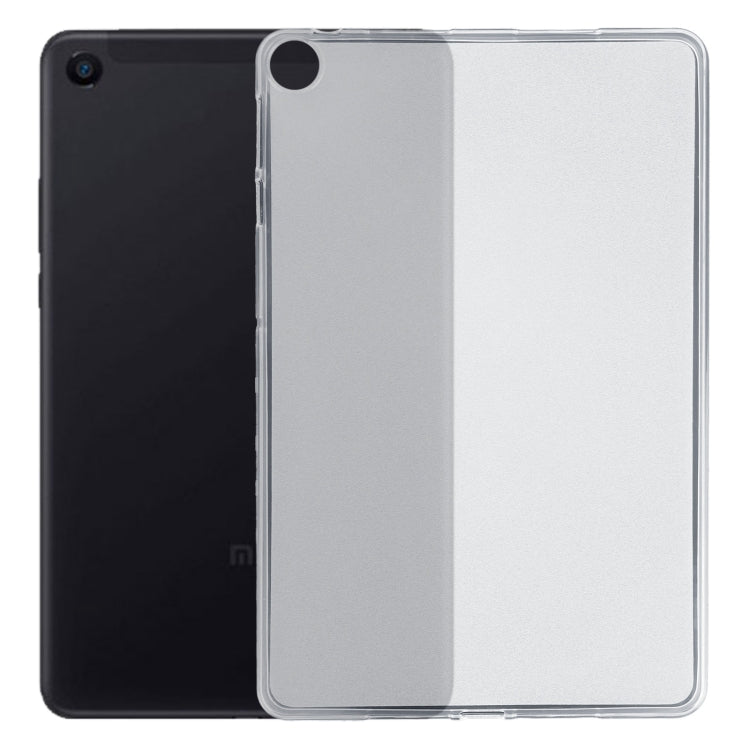 For Xiaomi Mi Pad 4 TPU Tablet Case(Frosted Clear) by bashfashion