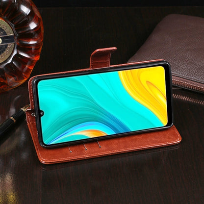 For Huawei Enjoy 10e idewei Crazy Horse Texture Horizontal Flip Leather Case with Holder & Card Slots & Wallet(Red) by idewei